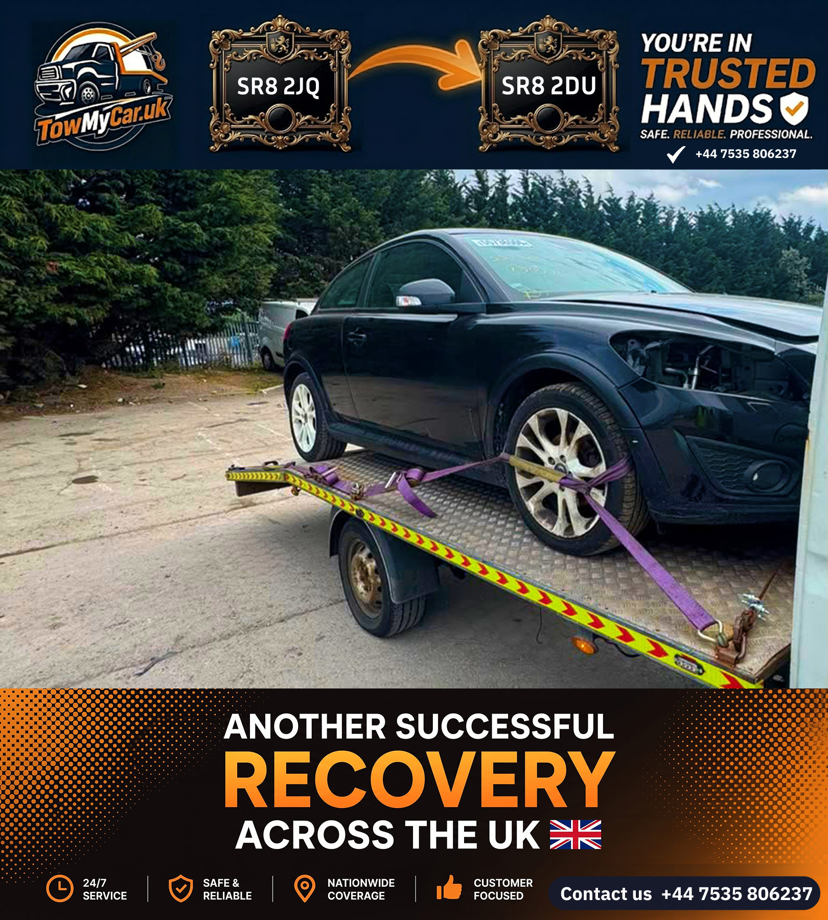 OTHER in Easington Village → Peterlee — TowMyCar UK roadside recovery